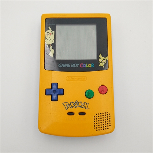 Gameboy Color Konsol - Pokemon Edition Pikachu og Pichu - SNR CH22362280 (C Grade) (Genbrug)